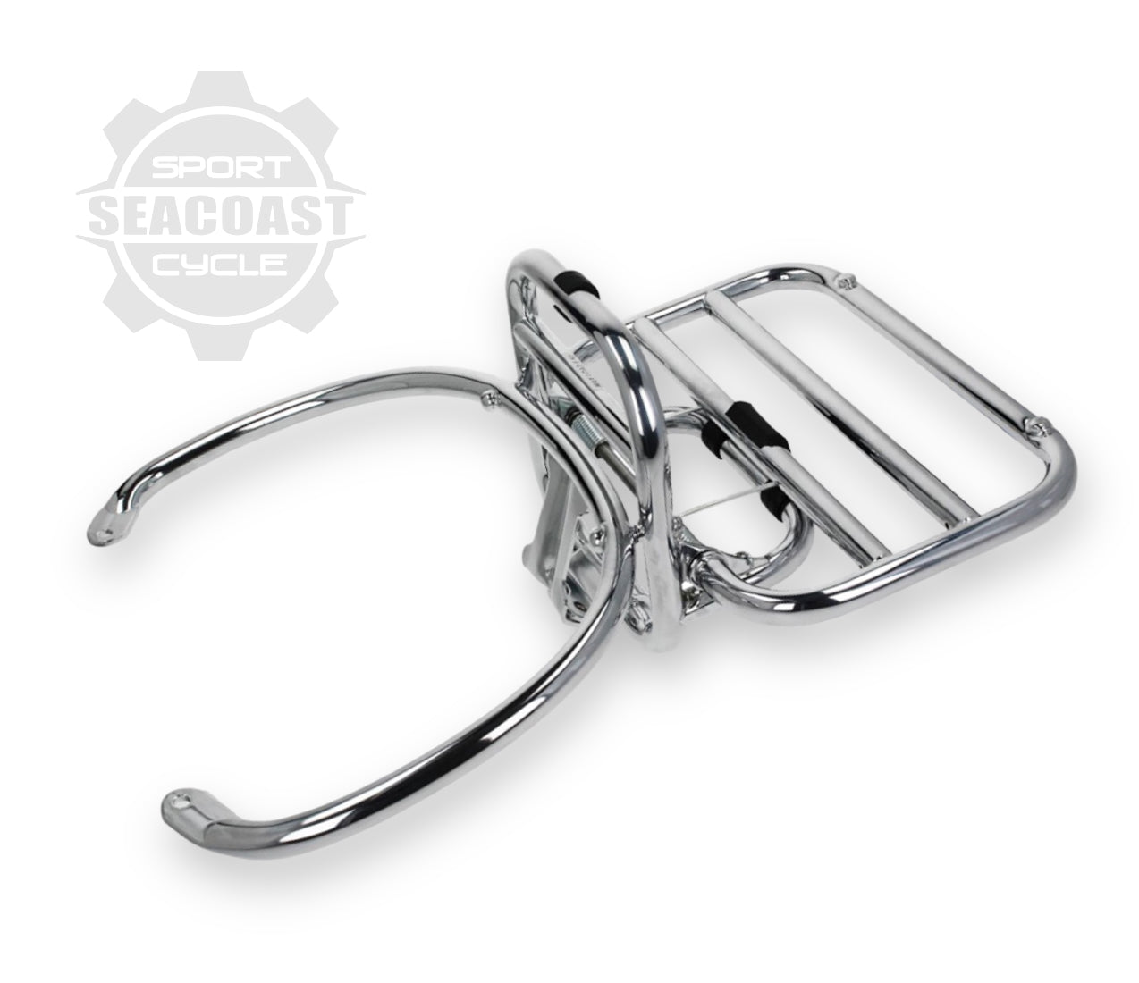 Vespa REAR FOLDING RACK W/ GRAB RAIL GTS GTV HPE HPE2 (1B002106) – Seacoast  Sport Cycle