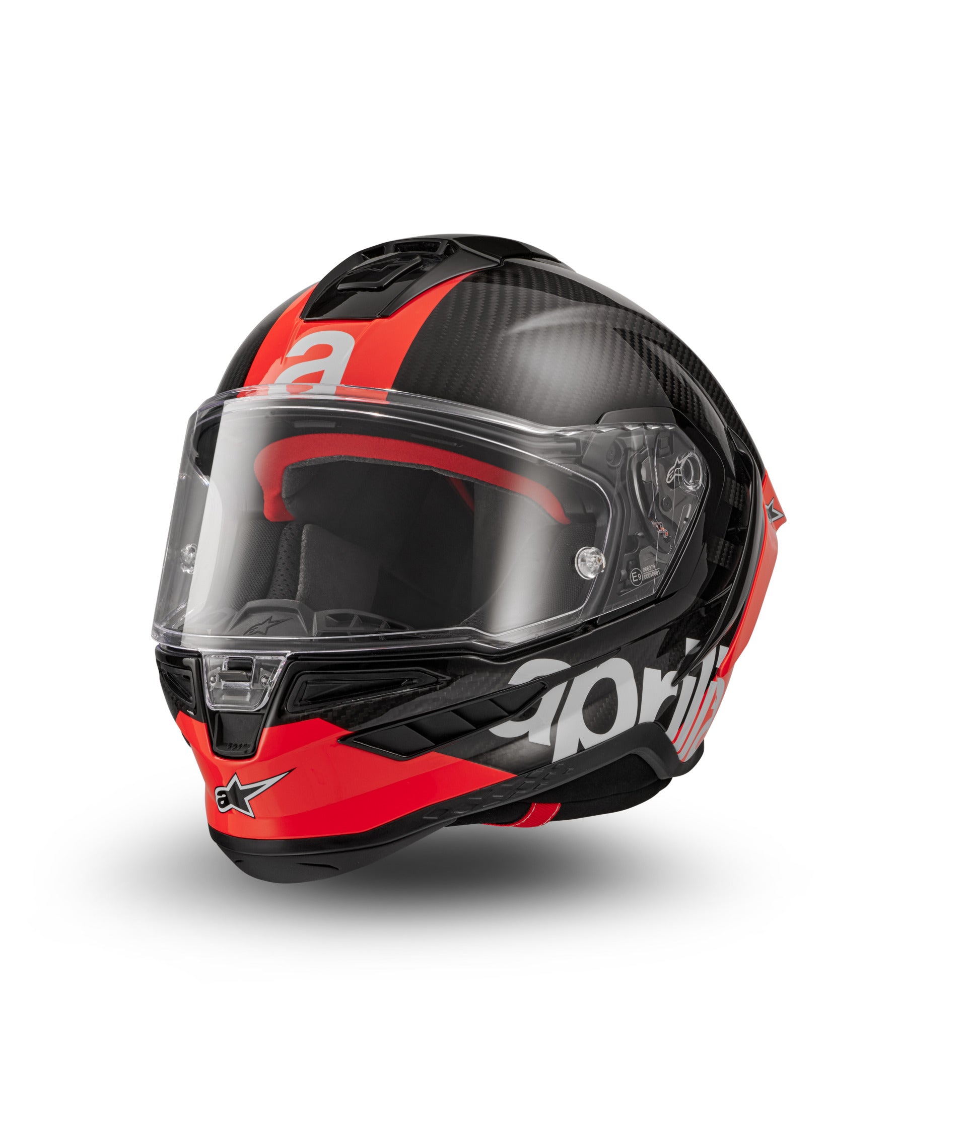 aprilia bike helmets Overtake Full Face Helmet Aprilia Throttle Carb Helmet by