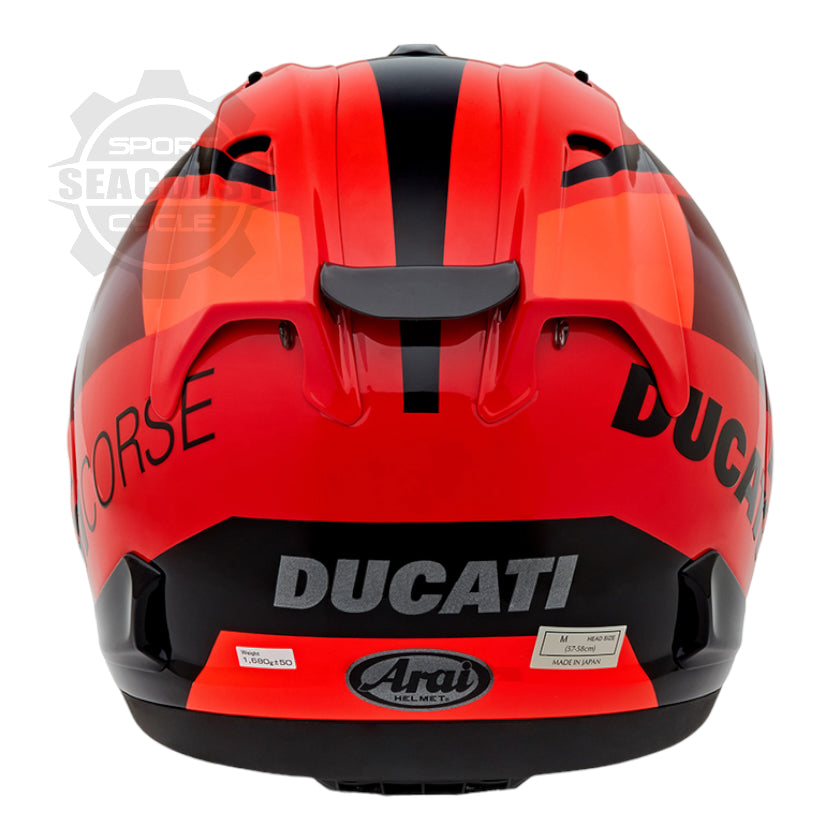 Ducati Corse V6 Corsair-X Helmet by Arai (98107385x) – Seacoast