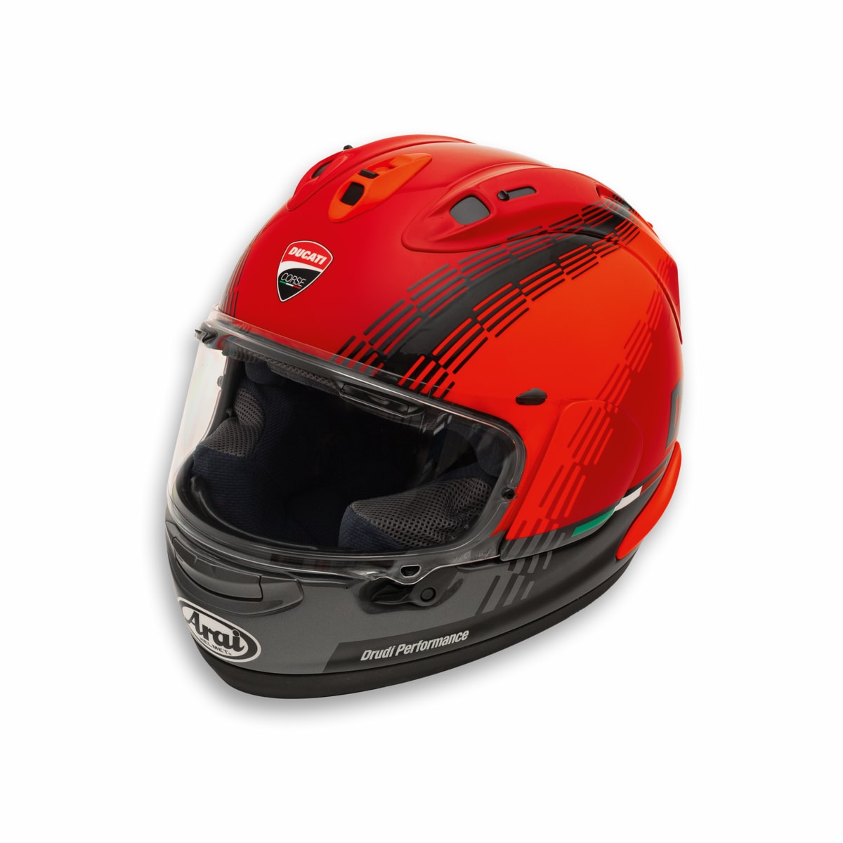Ducati Corse V9 Corsair-X Helmet by Arai (98109222x) – Seacoast Sport Cycle
