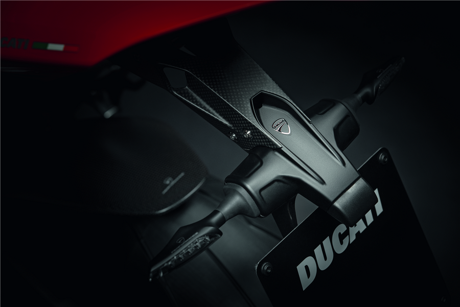 Ducati V4 Carbon Fiber License Plate Holder (97380921A)