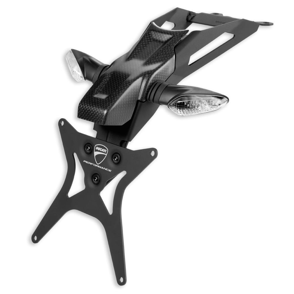 Ducati Hypermotard & Hyperstrada Carbon Fiber License Plate Holder