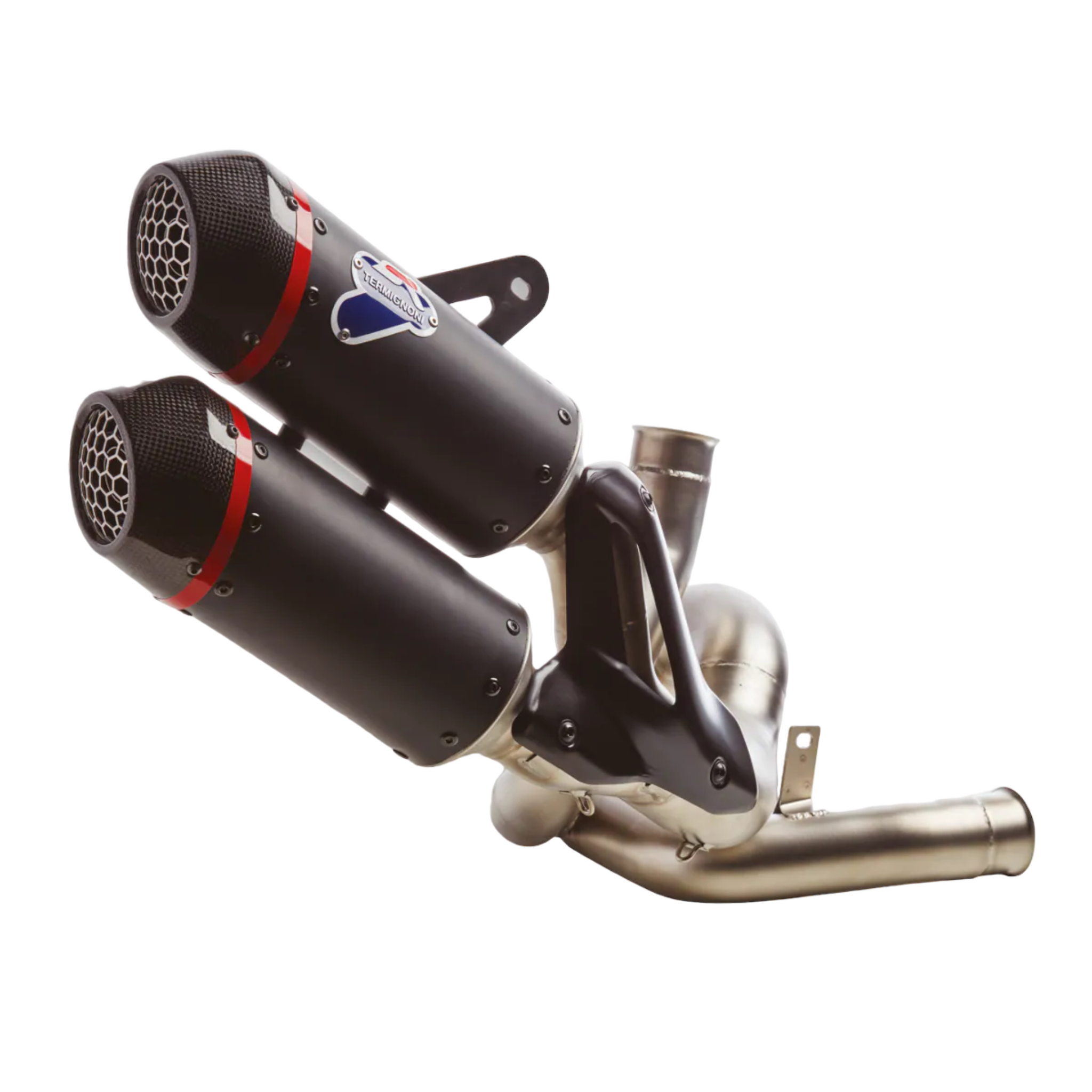 Ducati Monster Slip-on Exhaust System with Carbon Silencers Ducati Monster Slip-on Exhaust System with Carbon Silencers