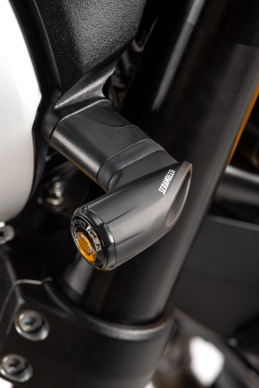 Ducati Scrambler High Intensity Mono-LED Turn Indicators Black (96680541A)