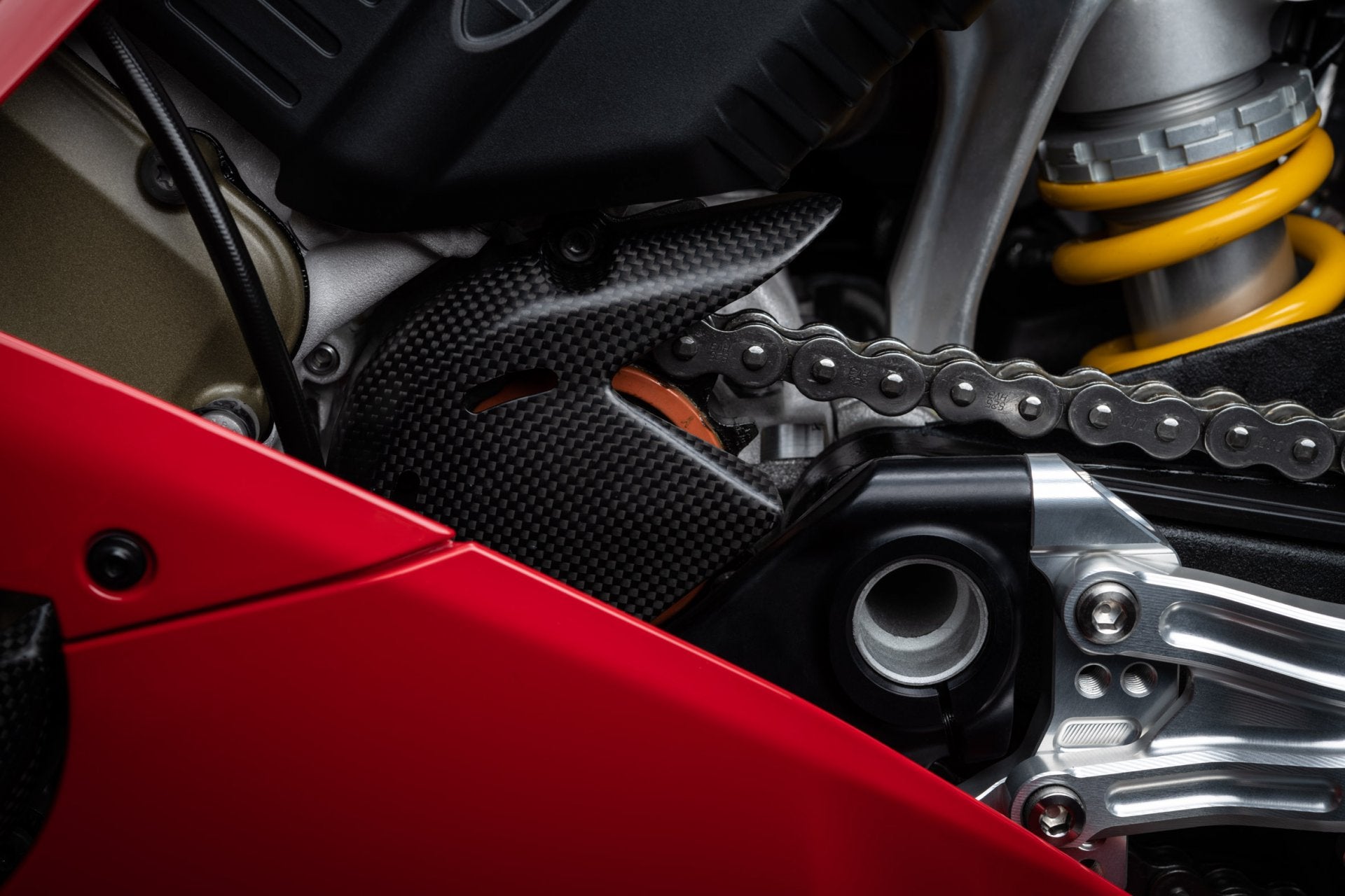 Bestem Carbon Fiber Sprocket Cover Guard For Ducati Sport Classic Paul Smart – 3k Weave