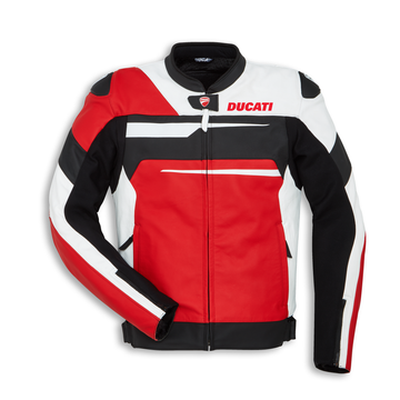 Ducati Speed Evo C1 Perforated Leather Motorcycle Jacket