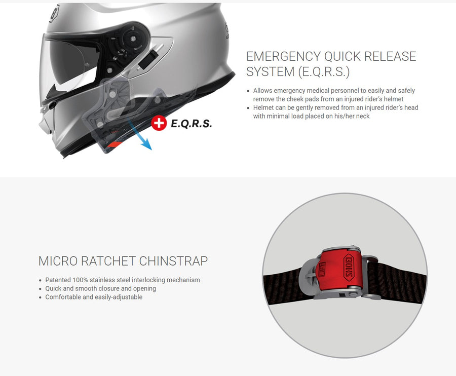 Shoei GT-Air II Full Face Motorcycle Helmet Aperture