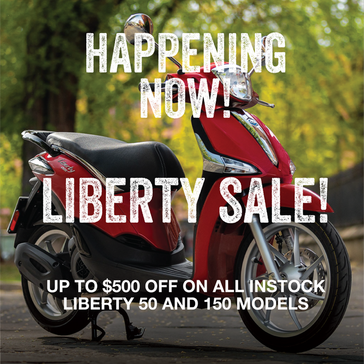 Save $500 on in-stock Liberty scooters