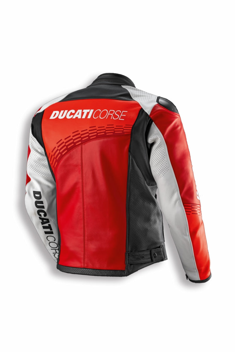 Ducati Corse C7 Perforated Leather Jacket by Dainese – Seacoast