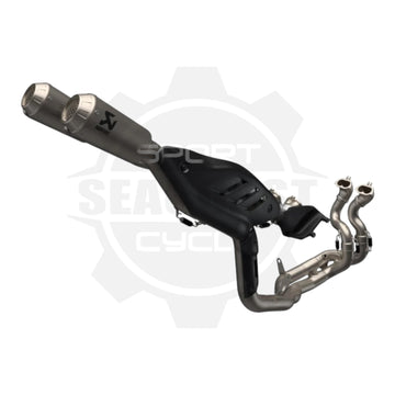 DUCATI STREETCIGHTER V4 2025+ AKRAPOVIC TITANIUM FULL RACE EXHAUST SYSTEM
 (96482531AA)