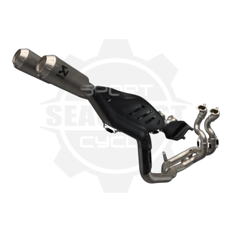 DUCATI STREETCIGHTER V4 2025+ AKRAPOVIC TITANIUM FULL RACE EXHAUST SYSTEM
 (96482531AA)