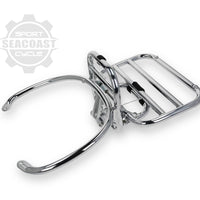 Vespa REAR FOLDING RACK W/ GRAB RAIL GTS GTV HPE HPE2 (1B002106
