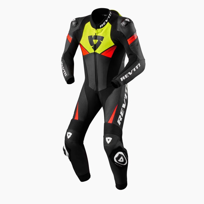 REV'IT! Mens One Piece ARGON 2 Motorcycle Racing Leather Suit