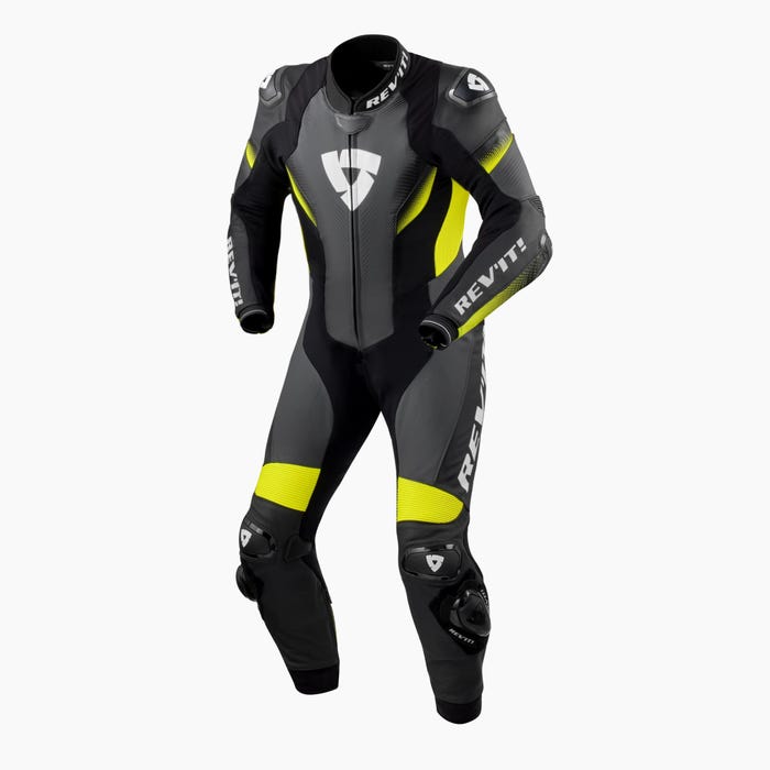 REV'IT! Mens One Piece Control Motorcycle Racing Leather Suit