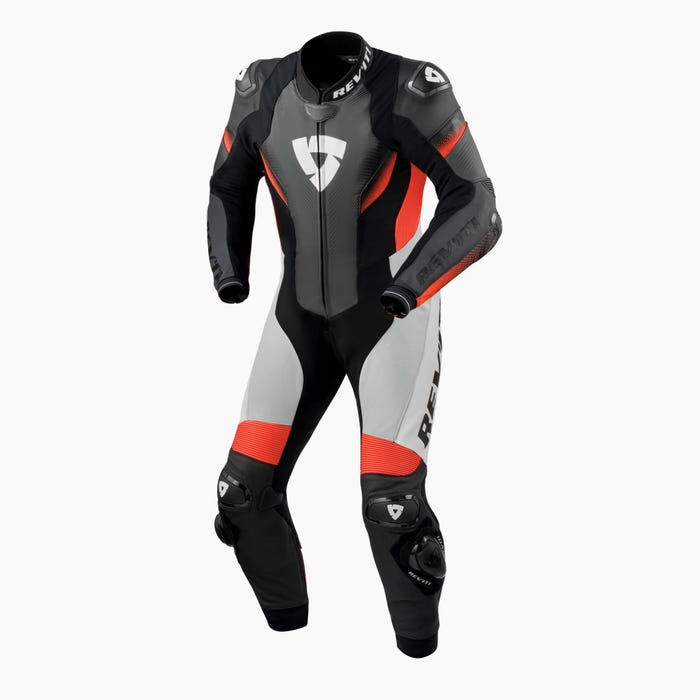 REV'IT! Mens One Piece Control Motorcycle Racing Leather Suit