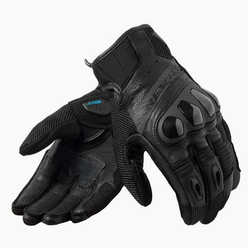 REV’IT! Mens RITMO Leather Motorcycle Gloves