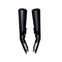 Moto Guzzi V7 850 Stone Mufflers And Heat Shields Pair Left