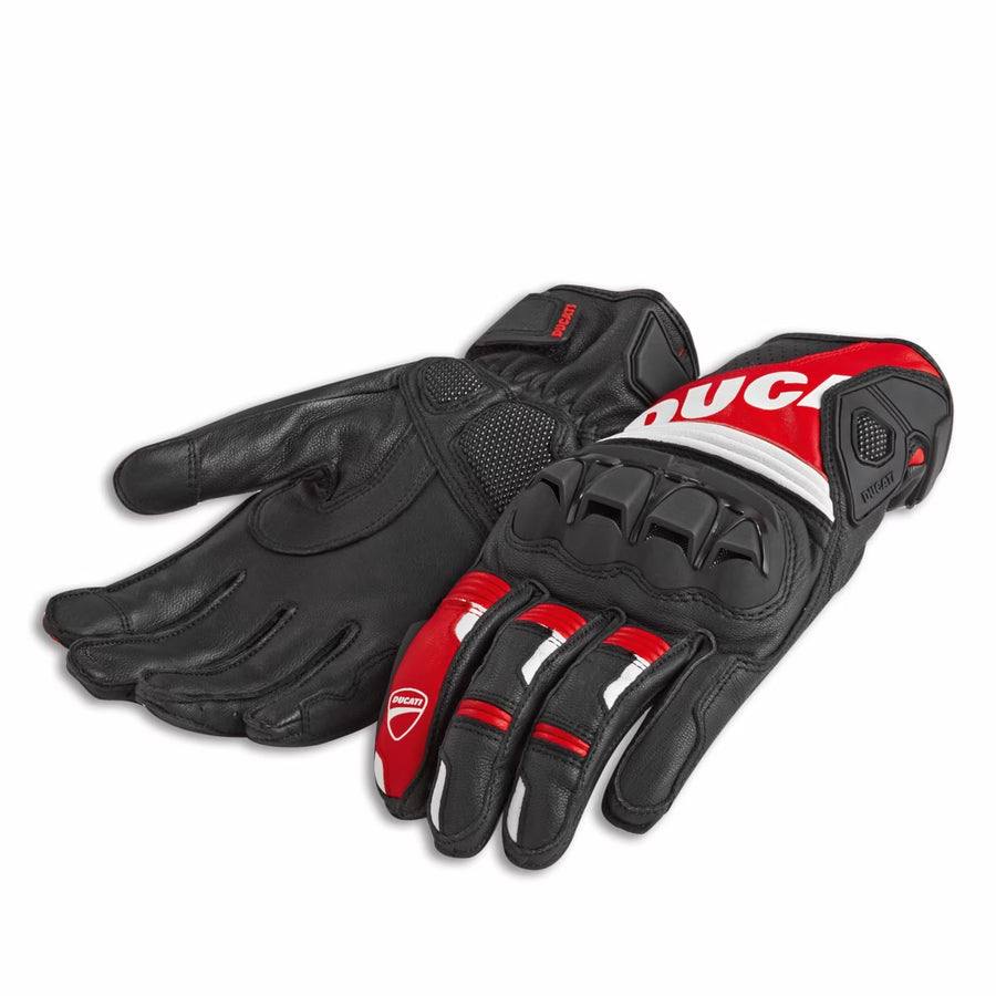 Ducati Sport C4 Fabric-leather Motorcycle Gloves