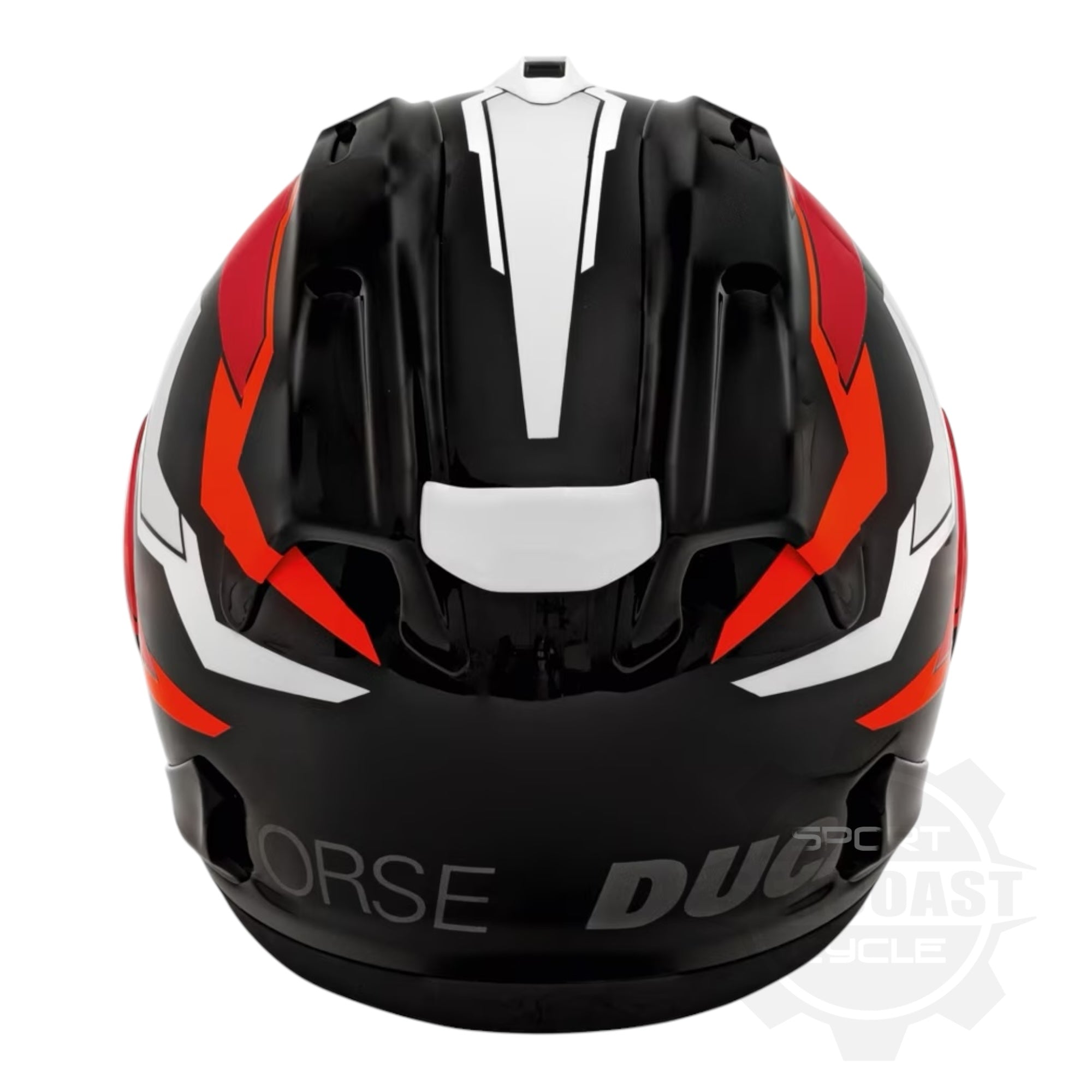 Ducati Corse V8 Corsair-X Helmet by Arai (98108854x) – Seacoast Sport Cycle