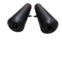 Moto Guzzi V7 850 Stone Mufflers And Heat Shields Pair Left