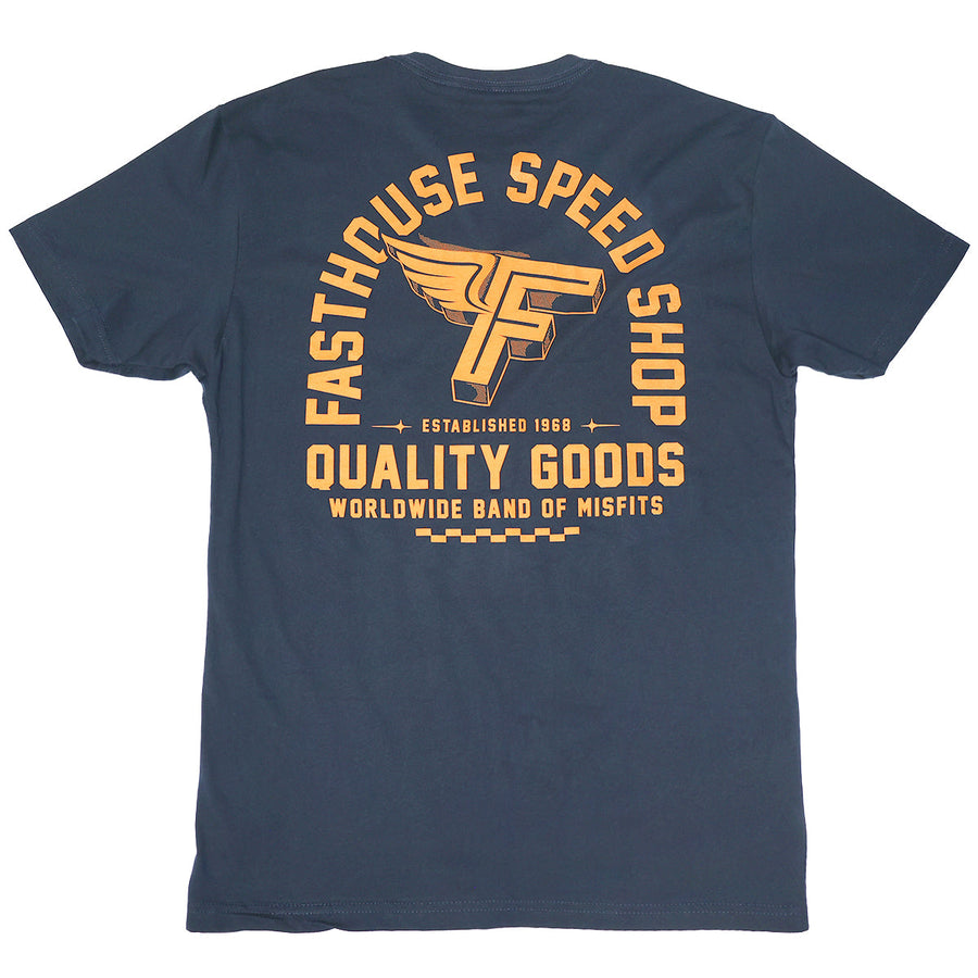 Fasthouse Dash SS Tee - Navy