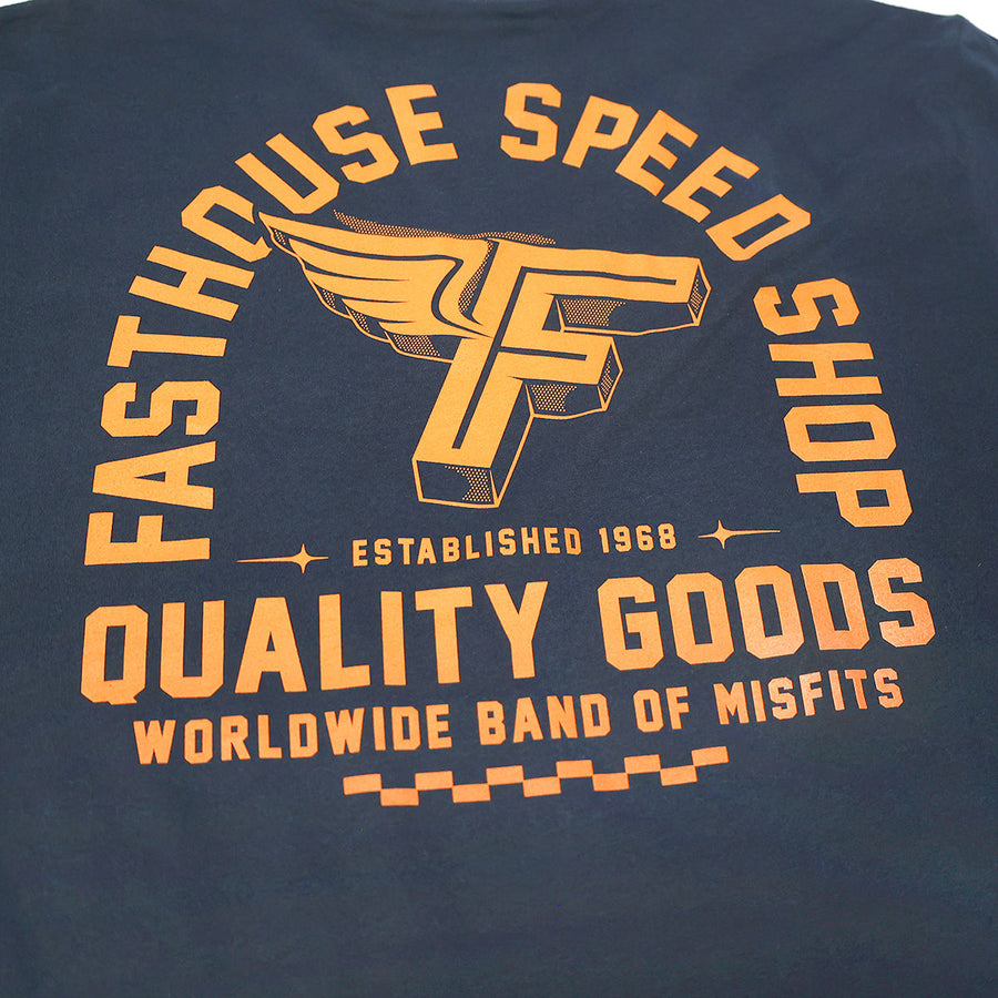 Fasthouse Dash SS Tee - Navy