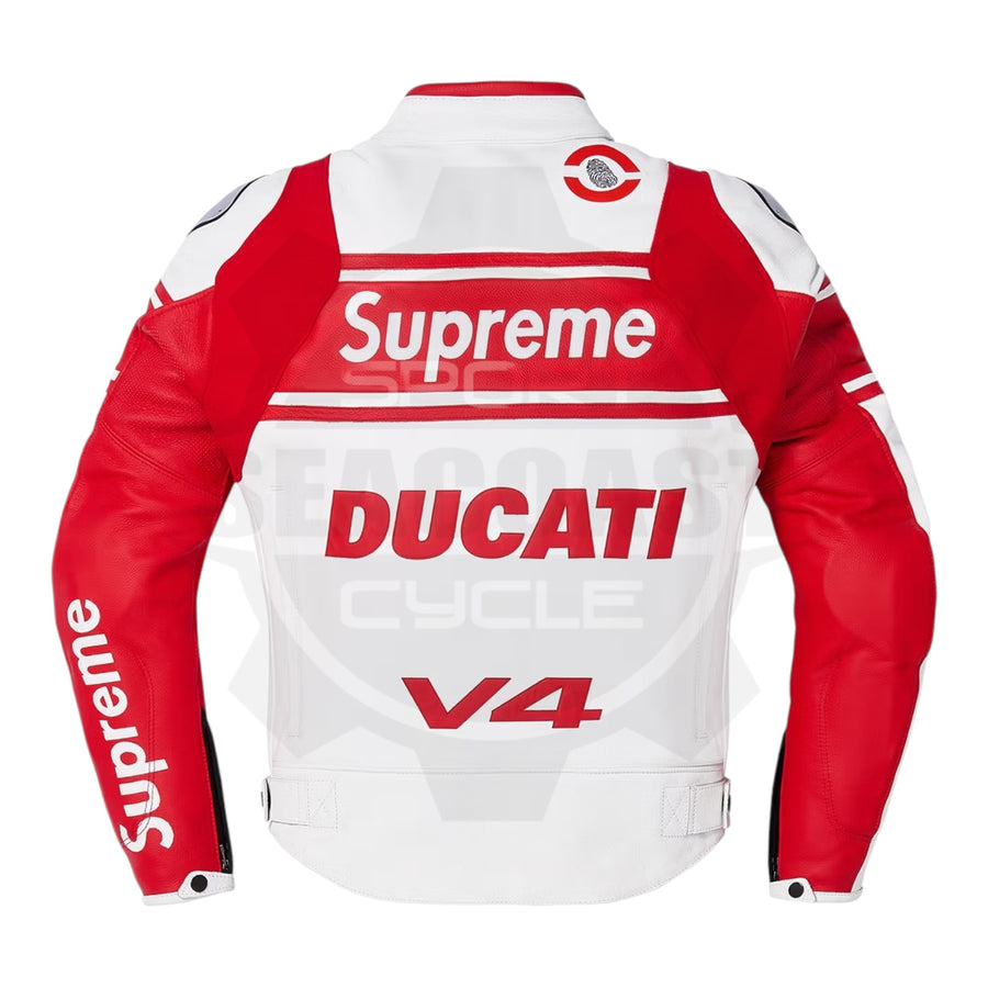 Ducati Limited Edition Supreme Leather Jacket Size 54