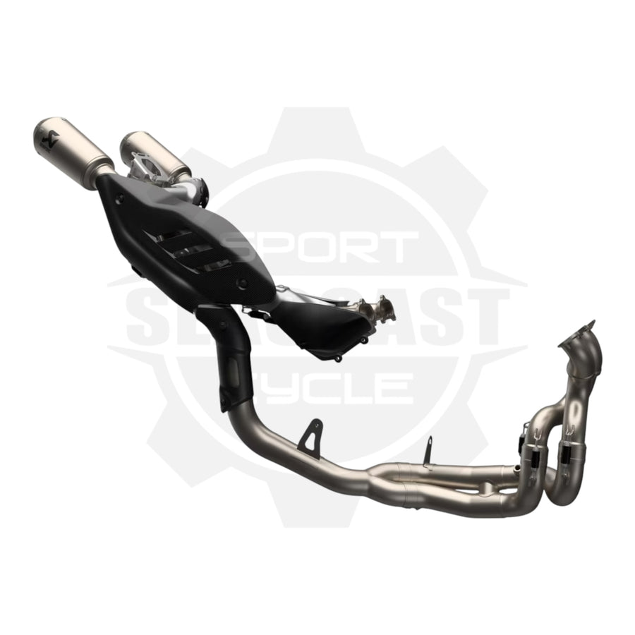 DUCATI STREETCIGHTER V4 2025+ AKRAPOVIC TITANIUM FULL RACE EXHAUST SYSTEM
 (96482531AA)