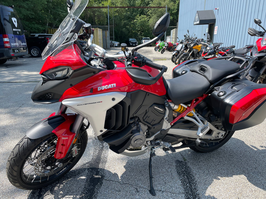 2023 Ducati Multistrada V4 S Travel & Radar - Red - Spoke Wheels