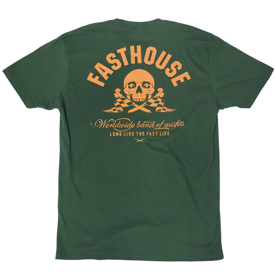 Fasthouse Undisputed SS Tee - Forest Green