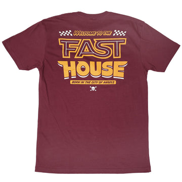 Fasthouse Weekend SS Tee - Maroon