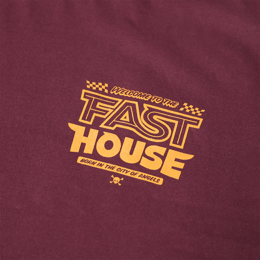 Fasthouse Weekend SS Tee - Maroon