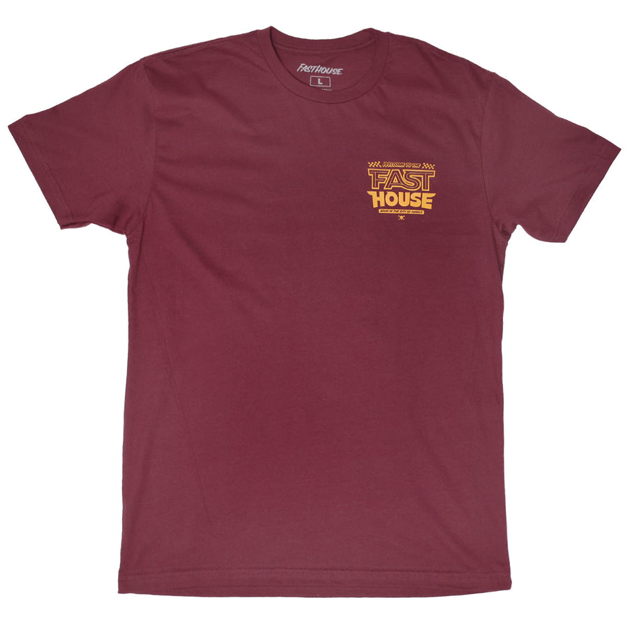 Fasthouse Weekend SS Tee - Maroon