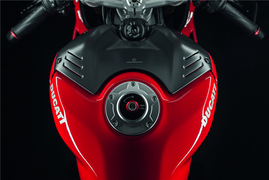 Ducati Panigale V4 Carbon Fiber Front Tank Cover (96981051A)