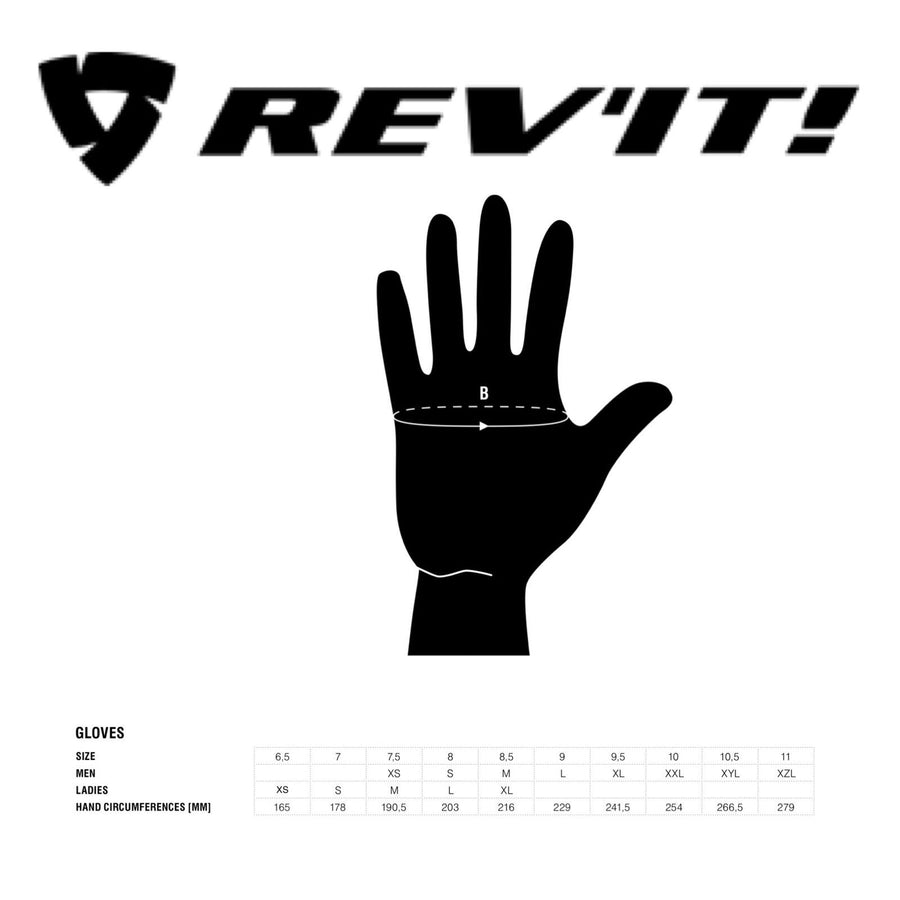 REV’IT! Dirt 3 Motorcycle Gloves Black Red