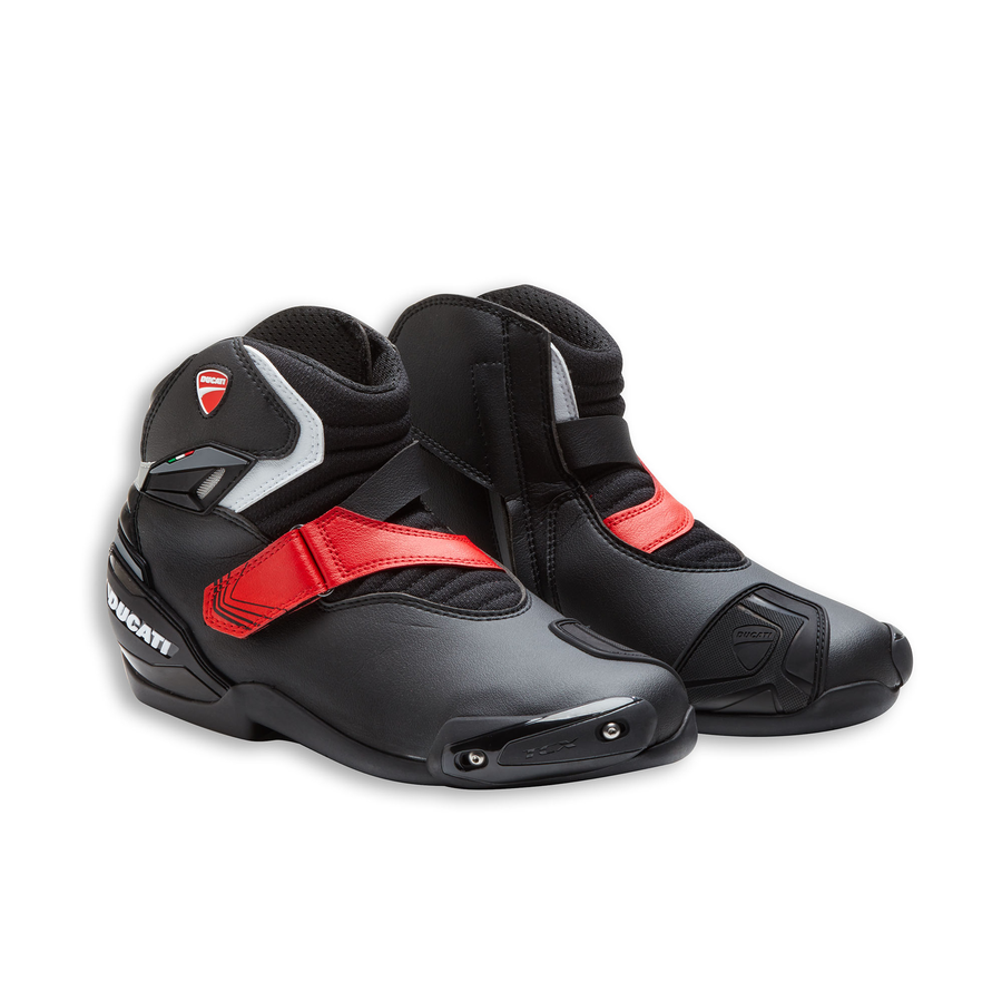Ducati Company Theme Technical Short Motorcycle Boots by TCX