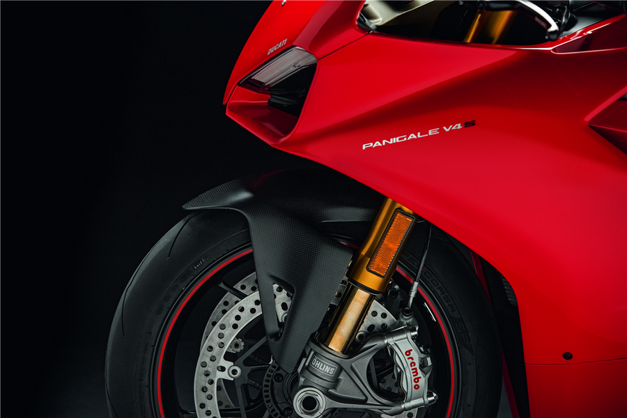 Ducati Panigale V4/V2 & Streetfighter V4 Carbon Fiber Front Mudguard (96989971A)