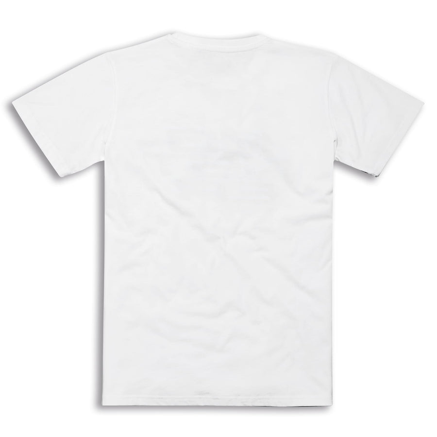 Ducati Monster 3D White Graphic Short Sleeve T-Shirt