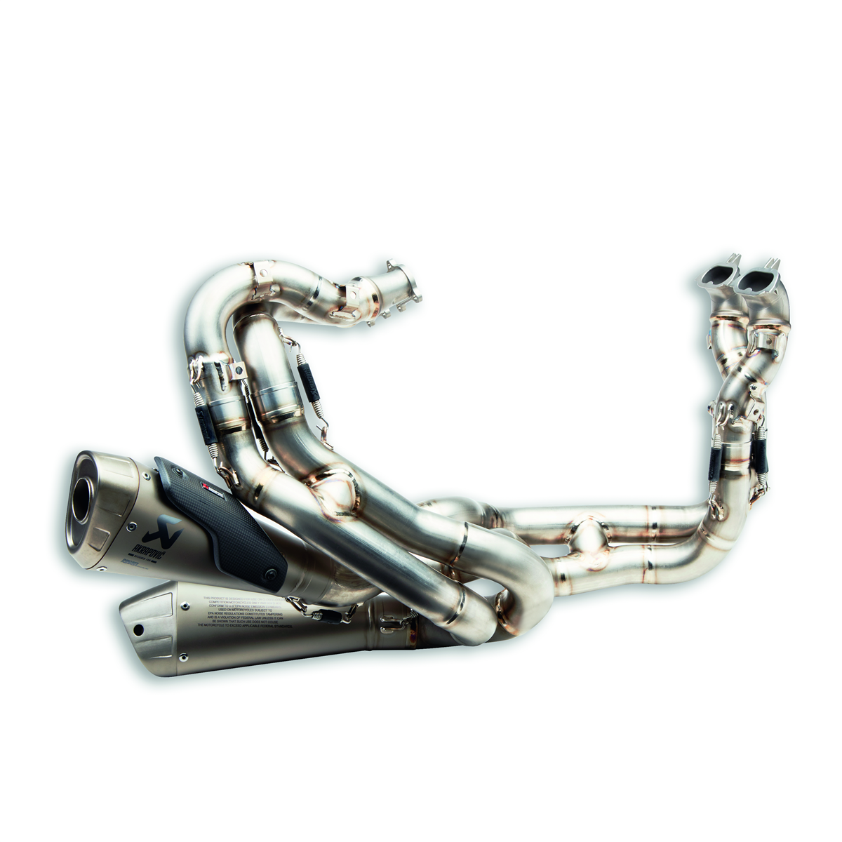 Ducati Streetfighter V4 Complete Titanium Exhaust System