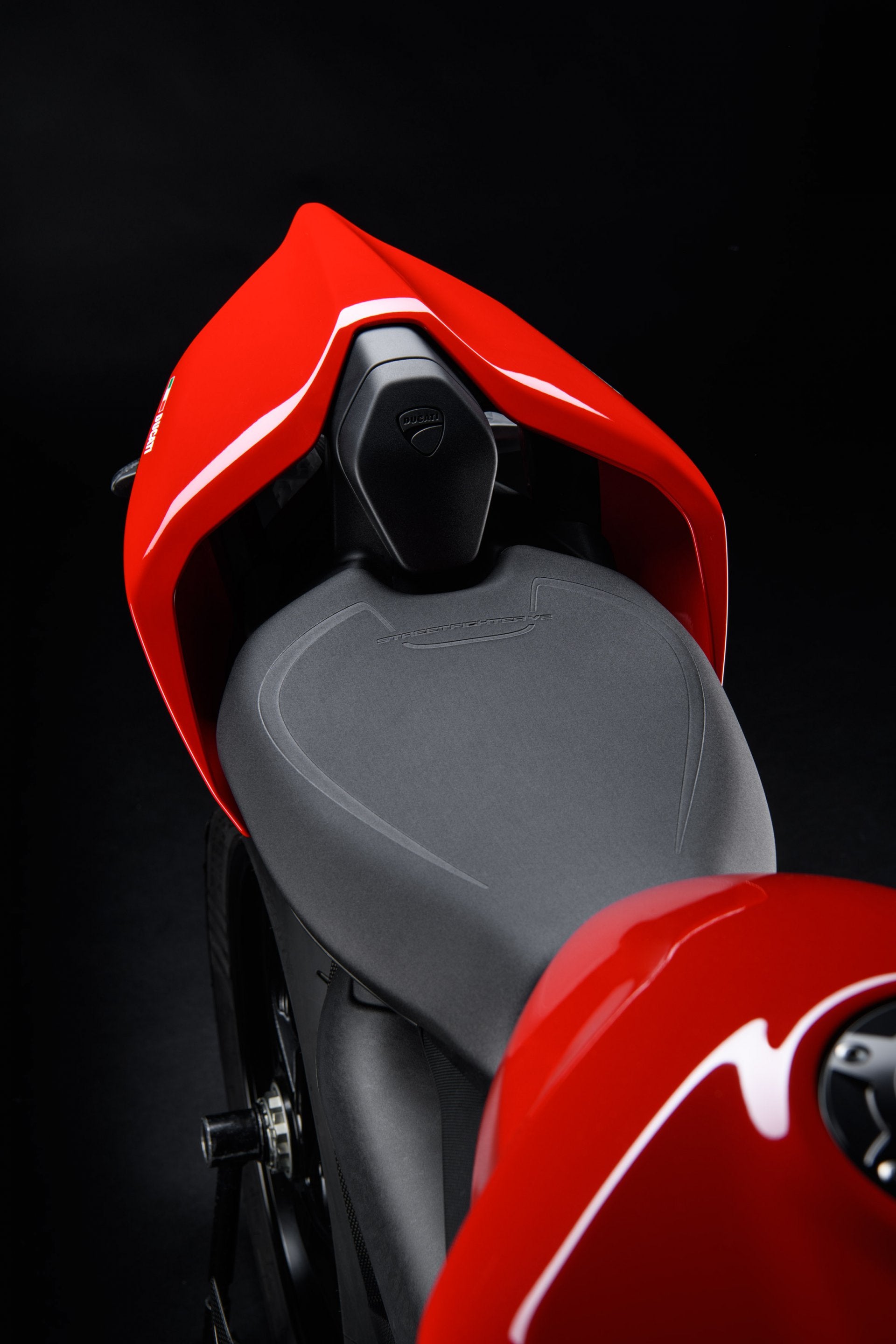 Ducati Streetfighter V4 Passenger Solo Seat Cover Seacoast Sport Cycle