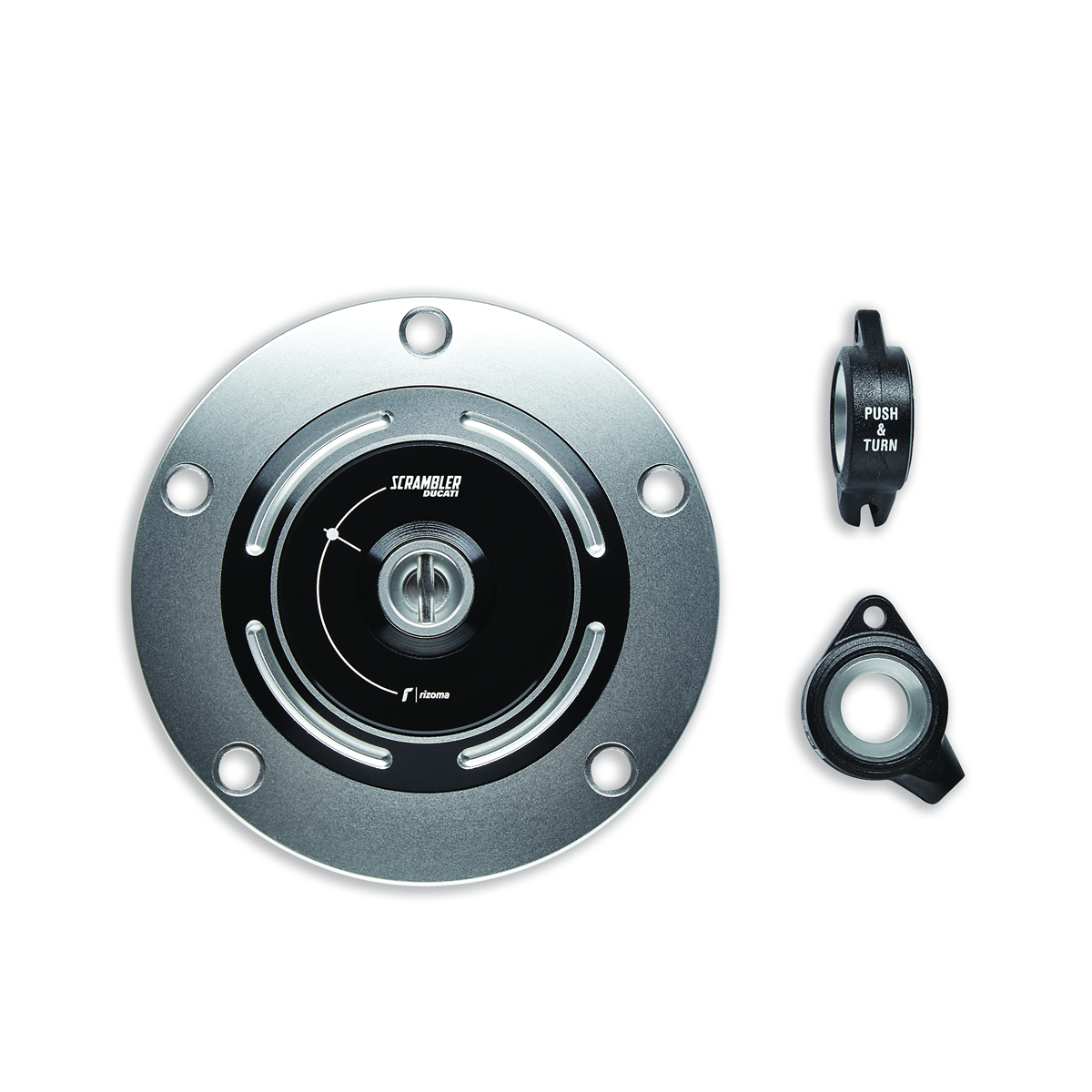 Ducati Scrambler SCR1100 Rizoma Racing Fuel Tank Gas Cap