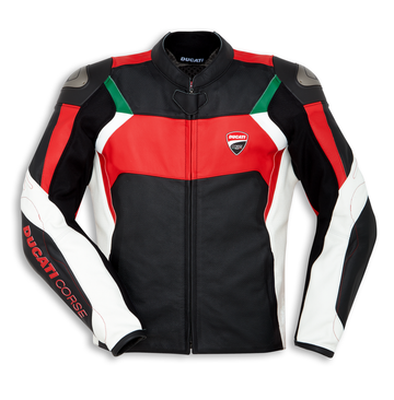 Ducati Corse C3 Leather Perforated Jacket