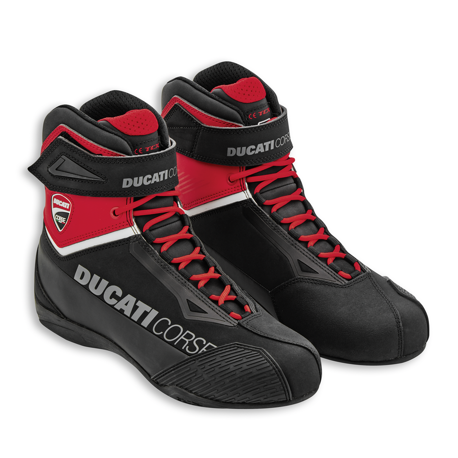 Ducati Corse City C2 Technical Short Motorcycle Boots – Seacoast Ducati Corse City C2 Technical Short Motorcycle Boots – Seacoast