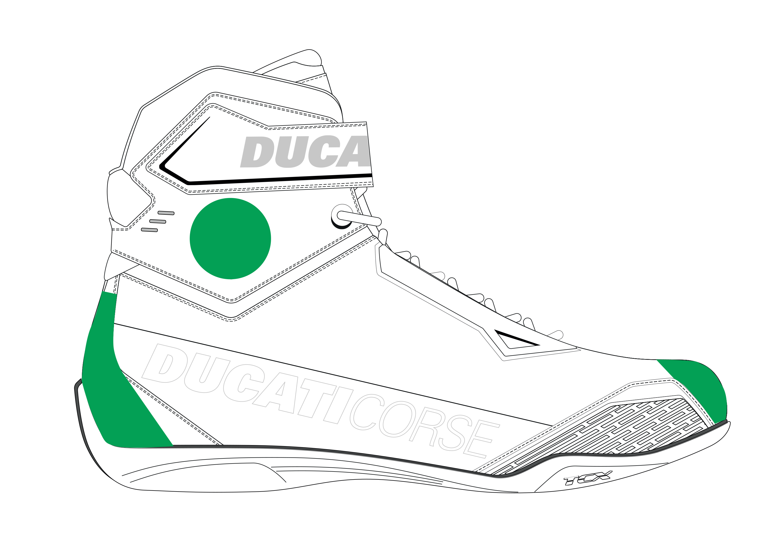 Ducati Corse City C2 Technical Short Motorcycle Boots – Seacoast