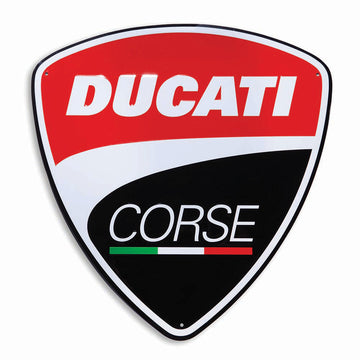 Ducati Corse Metal Wall Sign