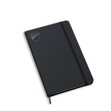 Ducati Corse Black Synthetic Leather Notebook 5.12