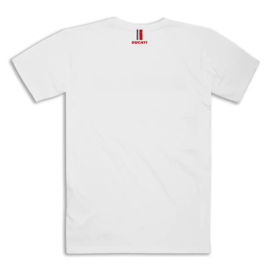 Ducati Desert X Logo Graphic Short Sleeve T-Shirt White