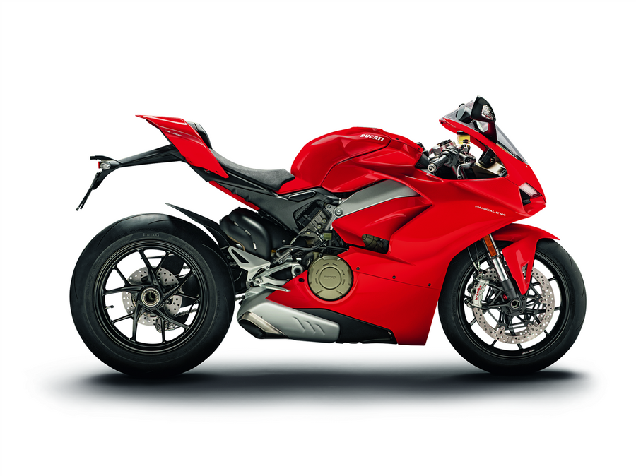 Ducati Panigale V4 1:18 Scale Toy Motorcycle Model Red