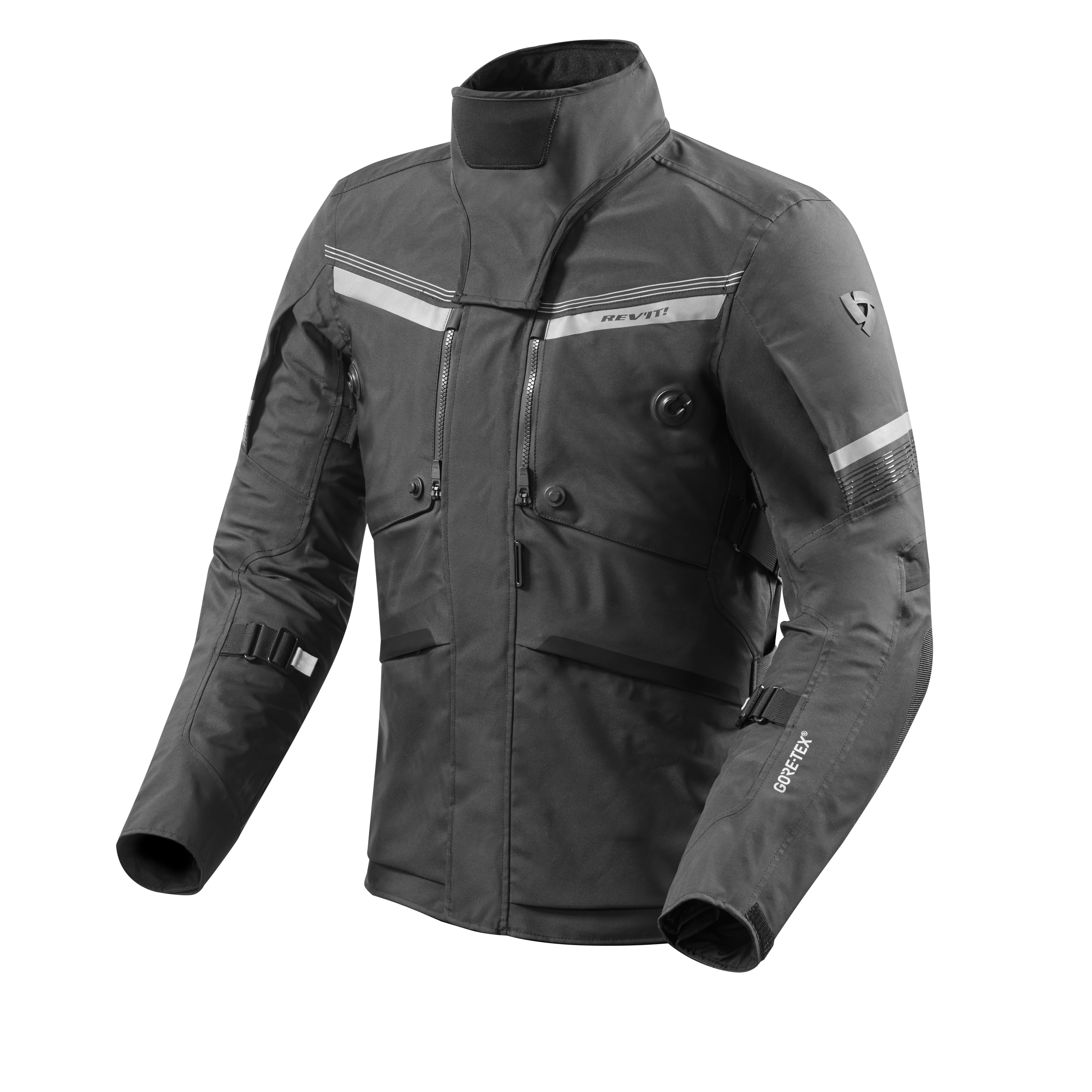 Rev’it motorcycle jacket with outlet built in armor. XYL