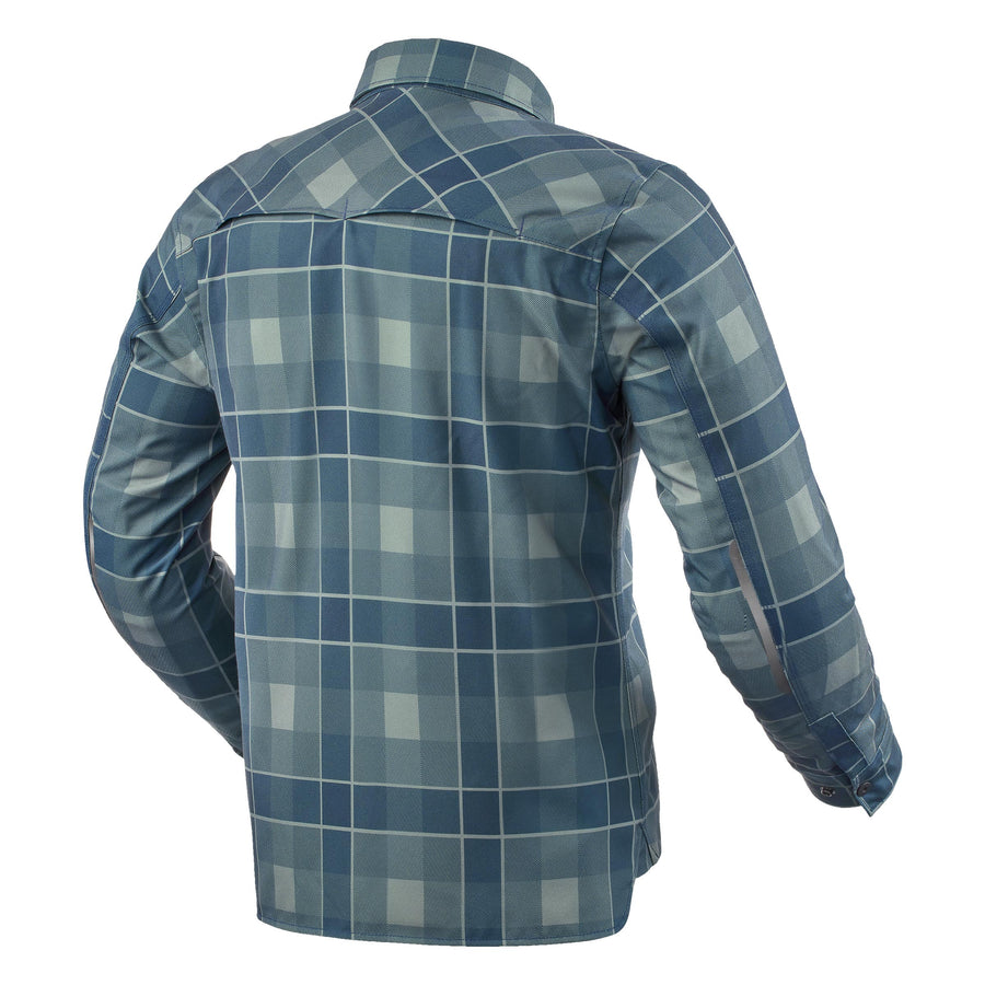 REV'IT! Bison 2 H2O Plaid Overshirt Textile Jacket